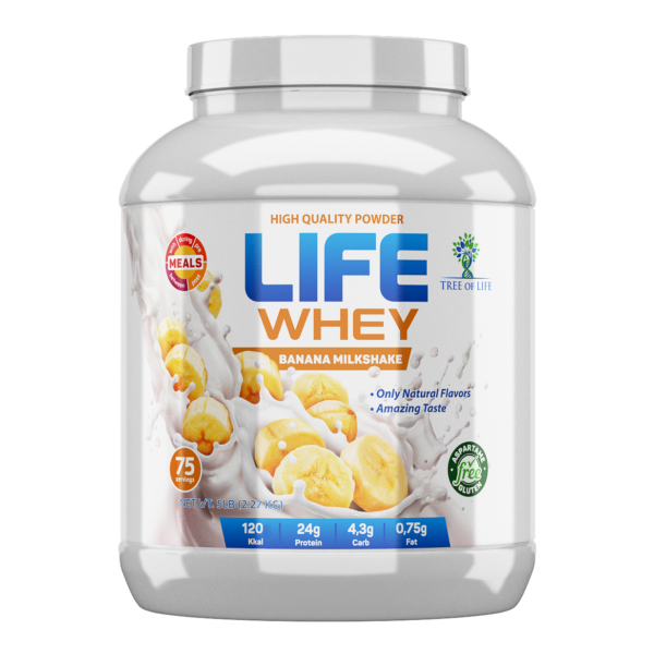 LIFE WHEY PISTACHIO banana 5LB